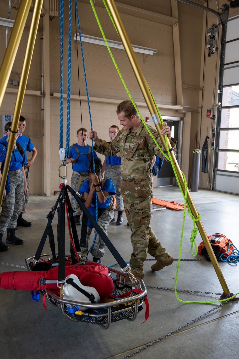 LRAFB hosts Civil Air Patrol Cadets