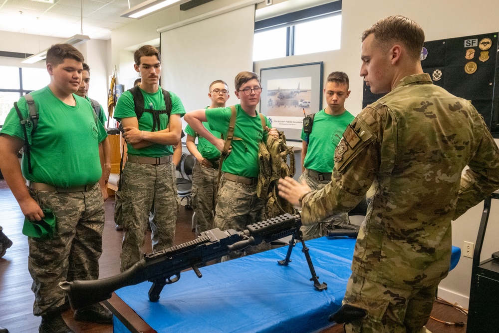 LRAFB hosts Civil Air Patrol Cadets