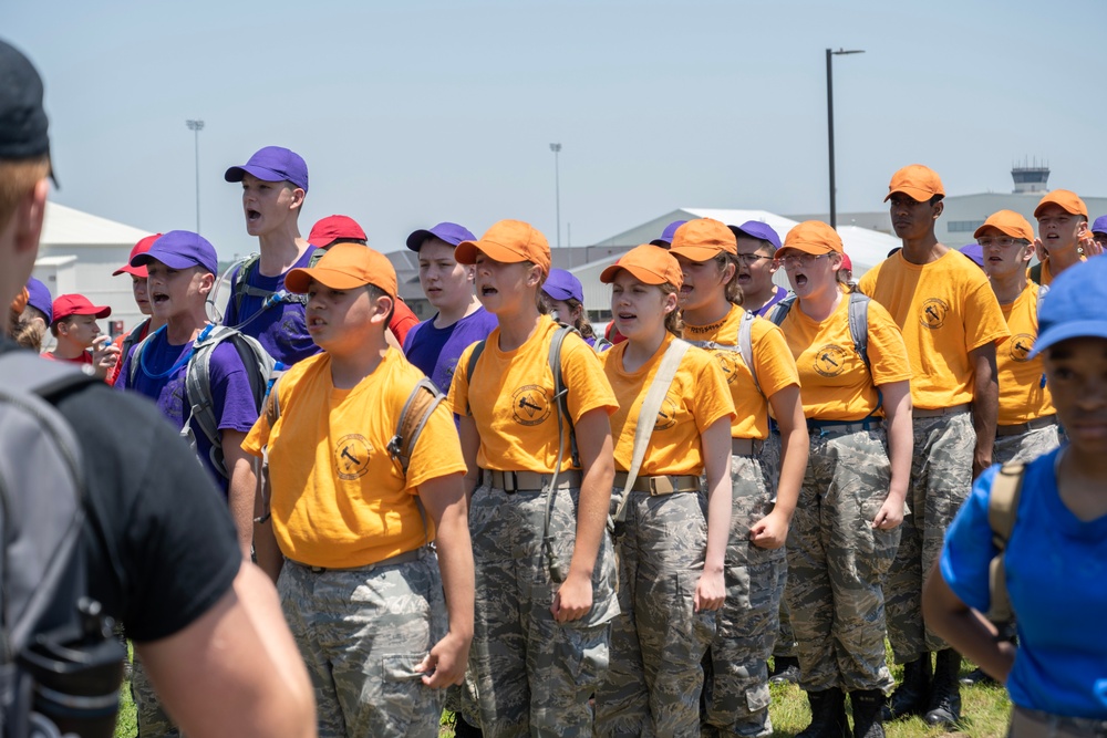 LRAFB hosts Civil Air Patrol Cadets