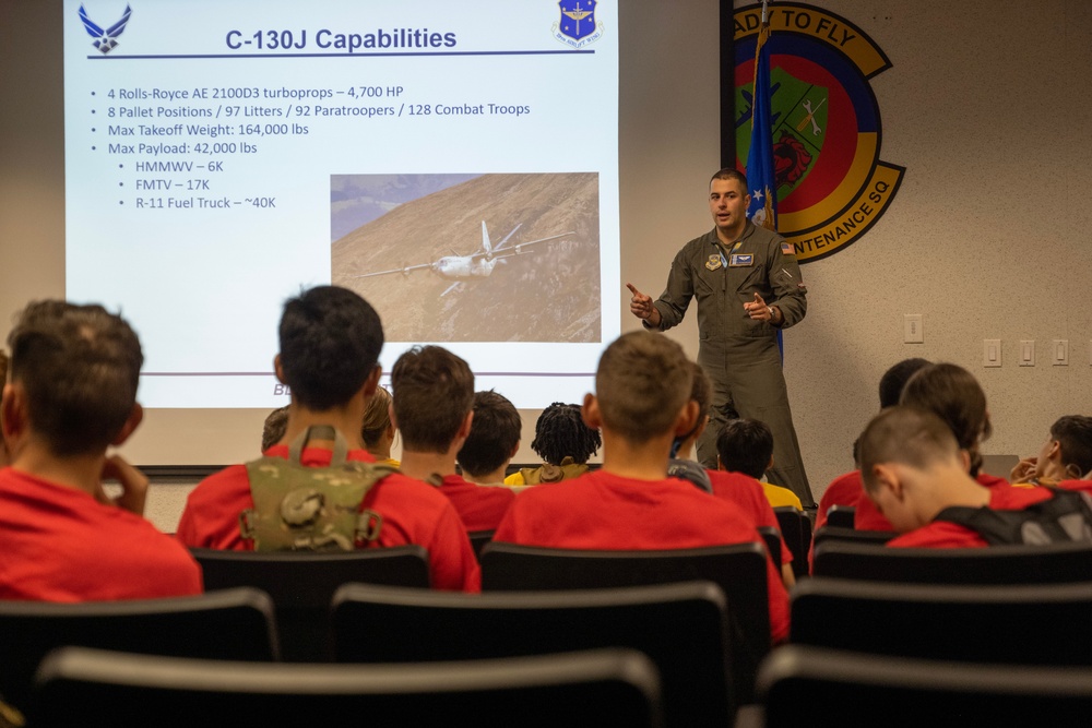 LRAFB hosts Civil Air Patrol Cadets