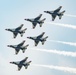 Thunderbirds soar over Davenport skies