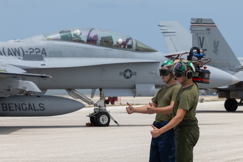 VMFA(AW)-224 in Key West