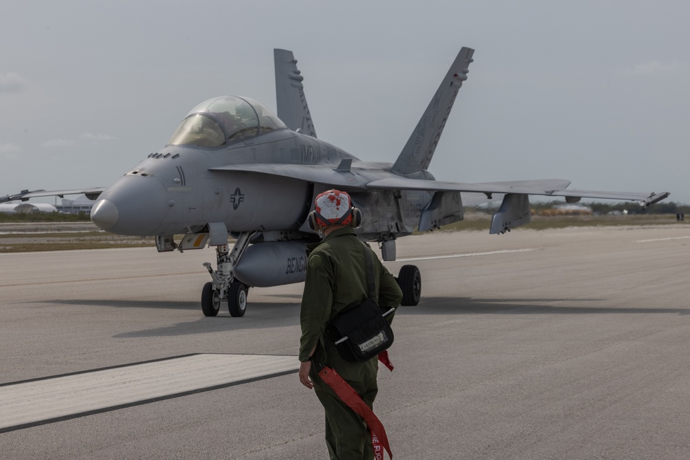 VMFA(AW)-224 in Key West