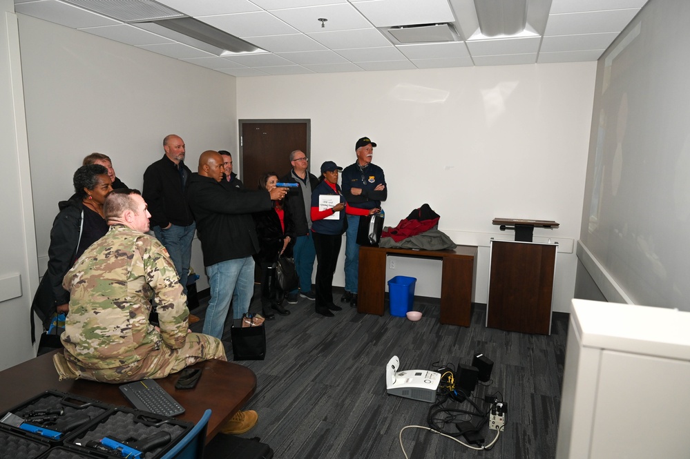 433rd Airlift Wing, 960th Cyberspace Wing Demo Capabilities to Honorary Commanders