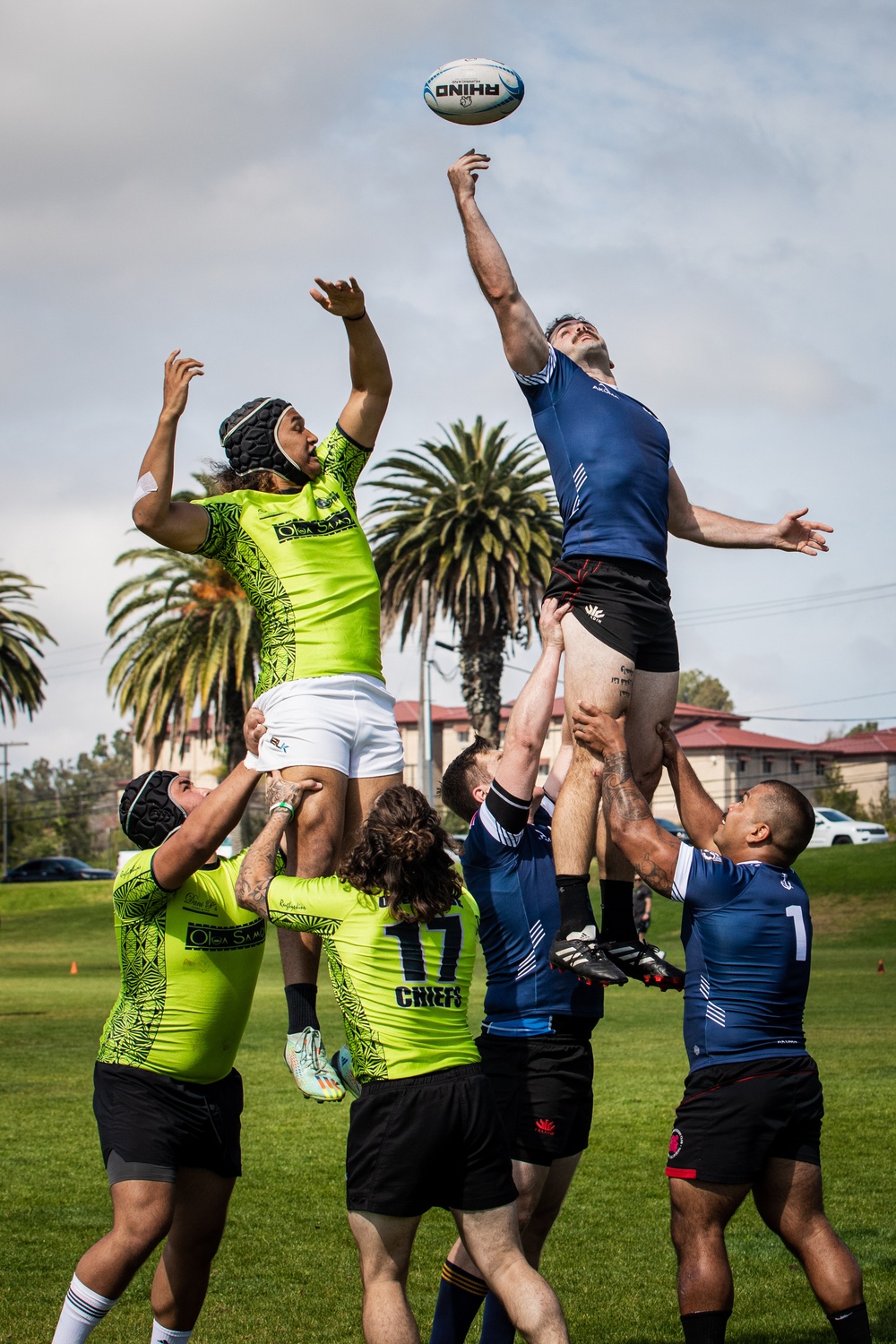 All-Navy Men's Rugby Team West