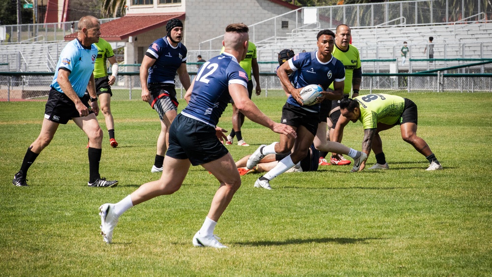 All-Navy Men's Rugby Team West