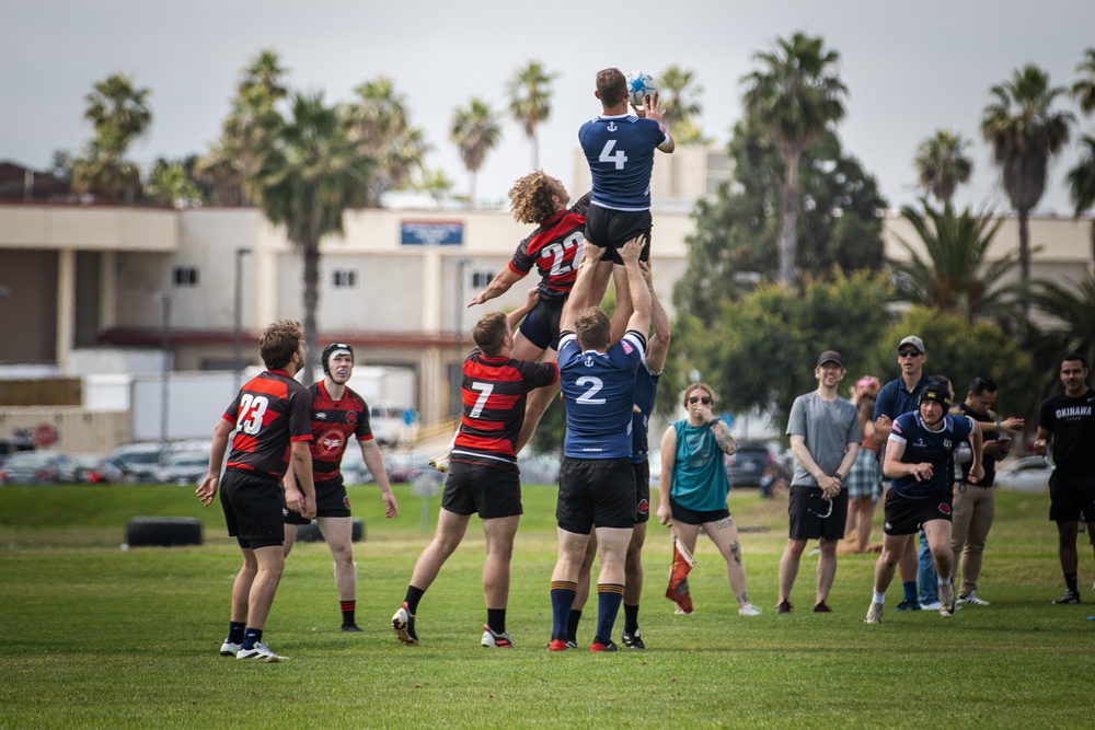 All-Navy Men's Rugby Team West