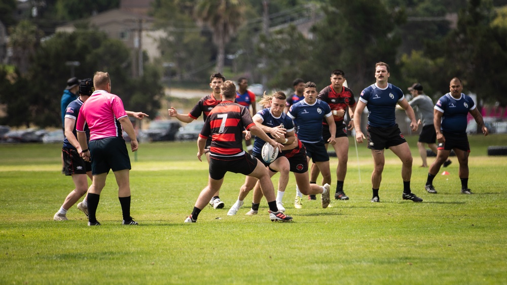 All-Navy Men's Rugby Team West