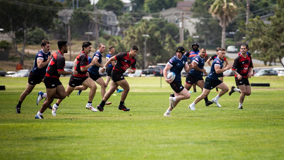 All-Navy Men's Rugby Team West