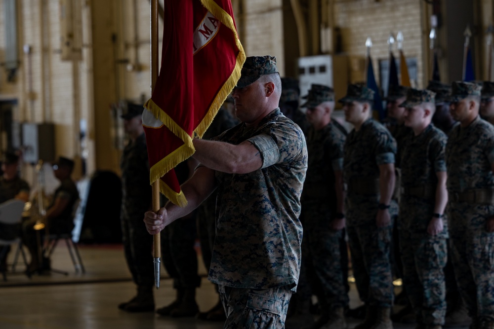 Marine Attack Squadron (VMA) 231 change of command ceremony