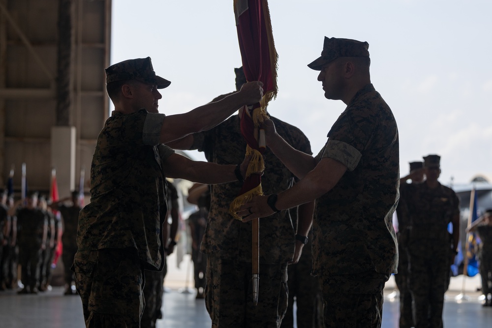 Marine Attack Squadron (VMA) 231 change of command ceremony