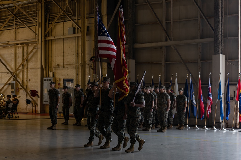 Marine Attack Squadron 231 change of command ceremony