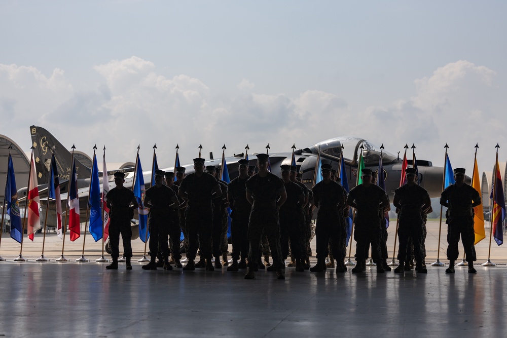 Marine Attack Squadron (VMA) 231 change of command ceremony