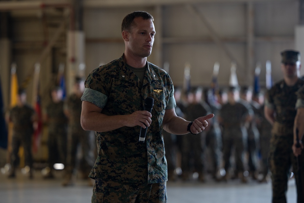 Marine Attack Squadron (VMA) 231 change of command ceremony