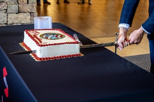 MCAS Iwakuni Sergeant Major retires (Radio)