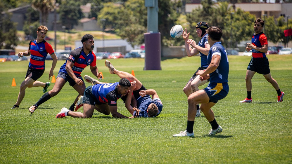 All-Navy Men's Rugby Team West