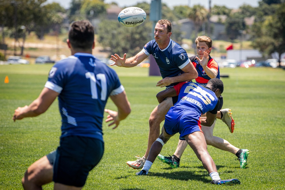 All-Navy Men's Rugby Team West