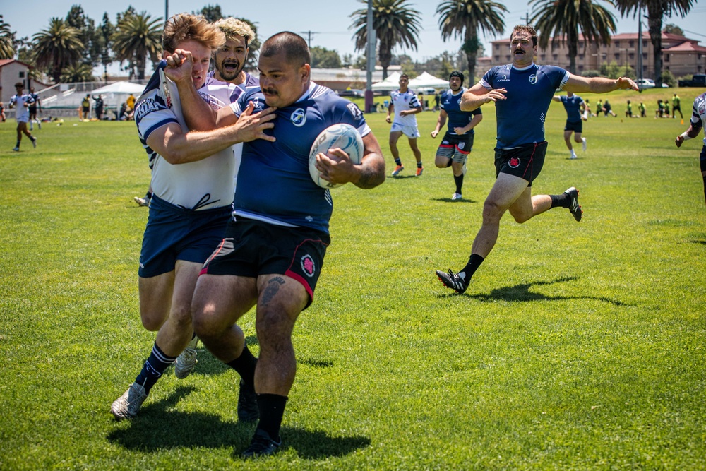 All-Navy Men's Rugby Team West