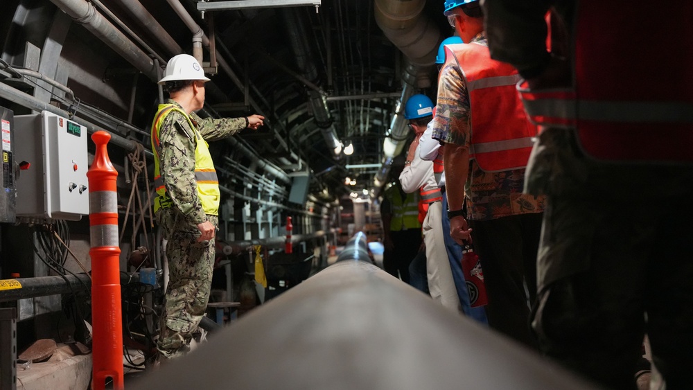 DoD IG tours Red Hill Bulk Fuel Storage Facility