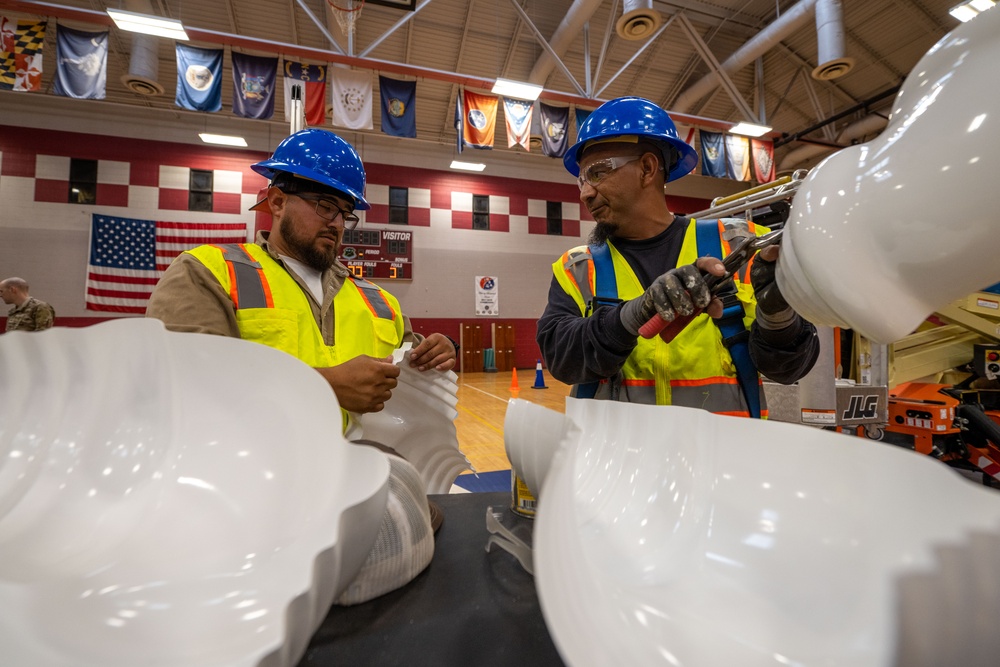 HVAC techs repair at JBSA