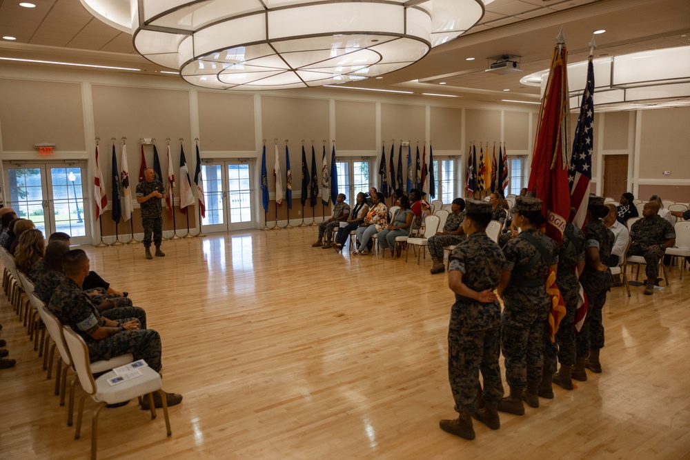 Combat Logistics Regiment 27 Change of Command Ceremony