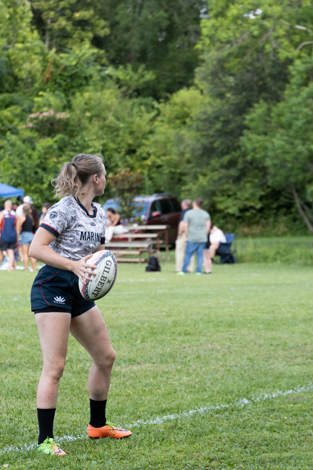 2023 All-Marine Women’s Rugby Team play during the 2023 Armed Forces Championship