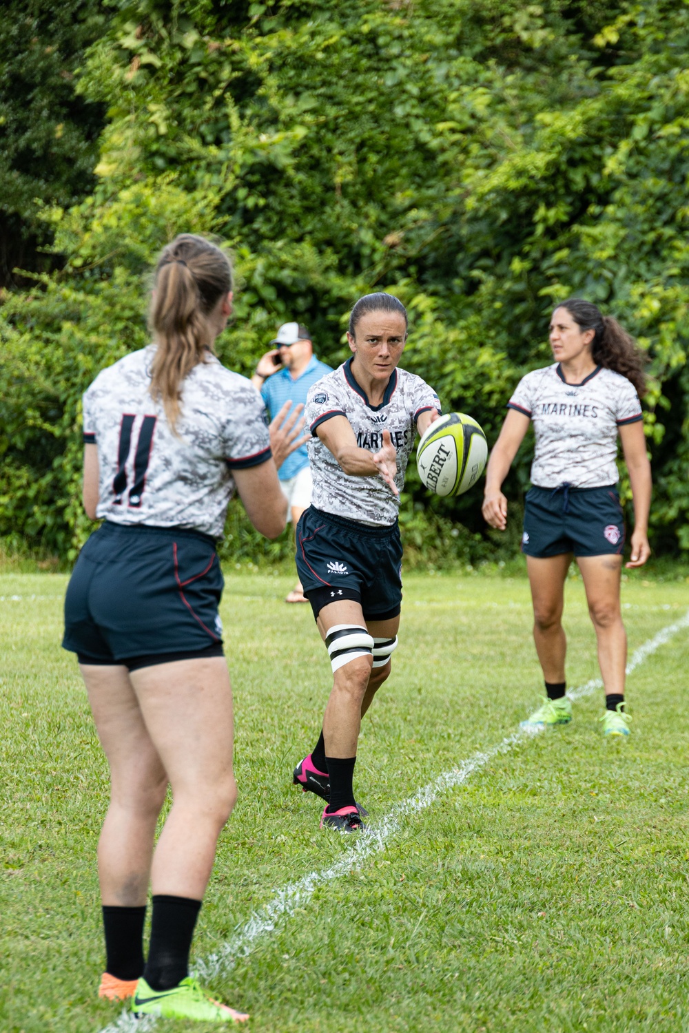 2023 All-Marine Women’s Rugby Team play during the 2023 Armed Forces Championship