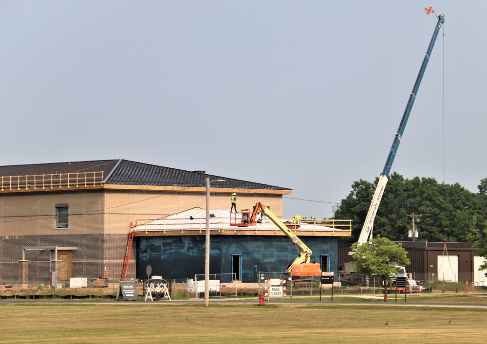 June 2023 construction operations of $11.96 million transient training brigade headquarters at Fort McCoy