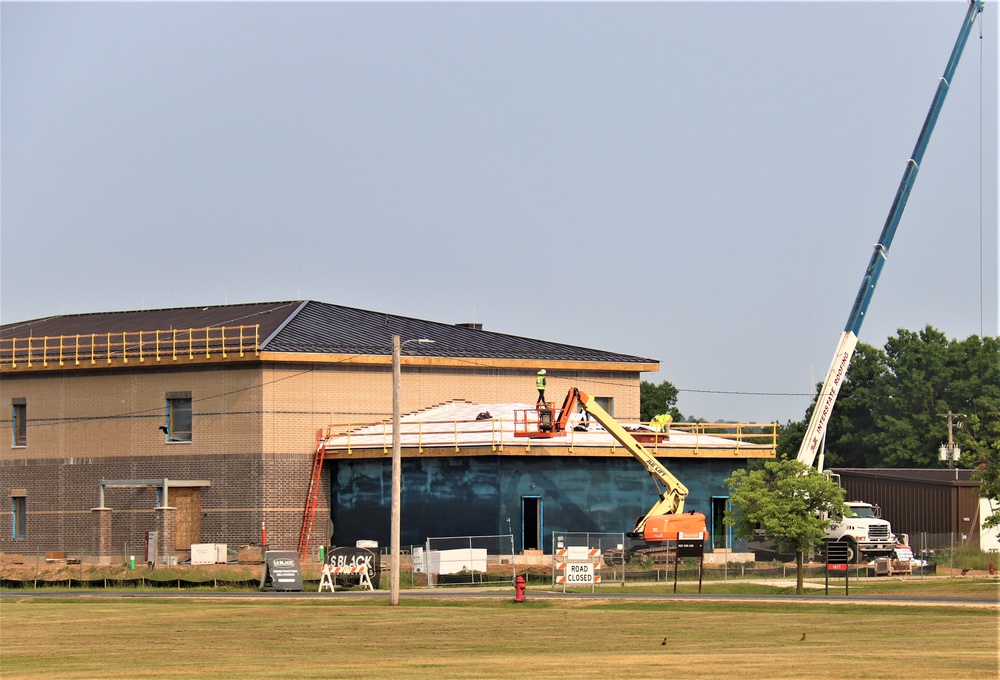 June 2023 construction operations of $11.96 million transient training brigade headquarters at Fort McCoy