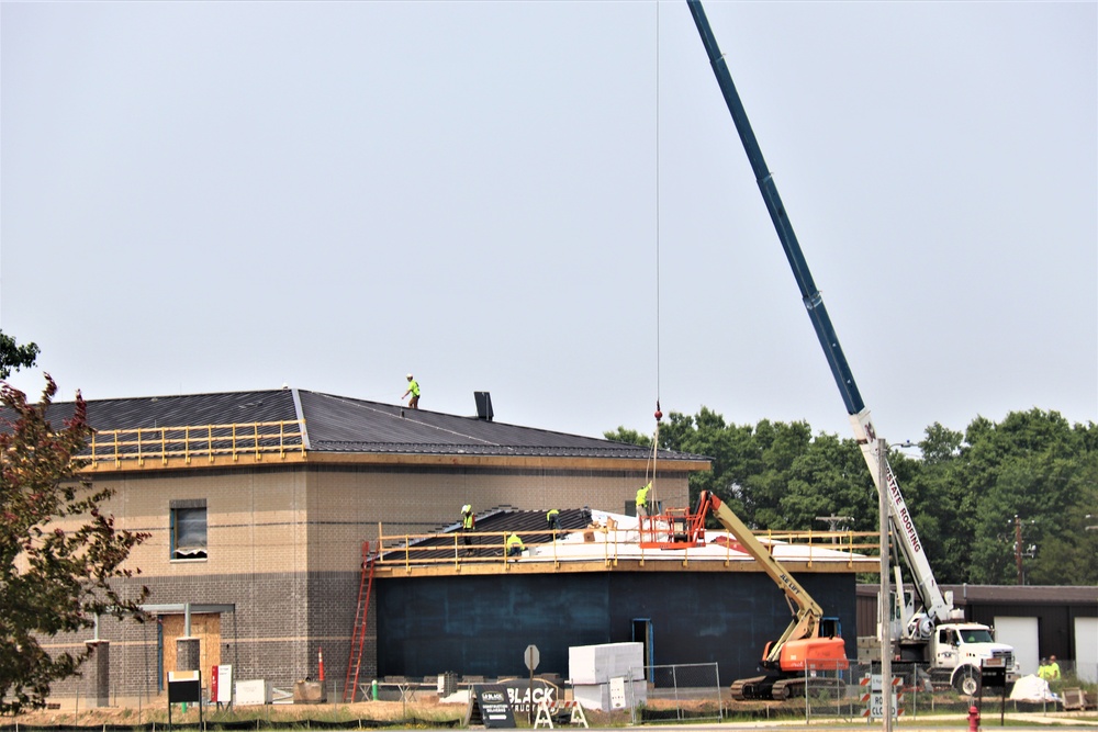 June 2023 construction operations of $11.96 million transient training brigade headquarters at Fort McCoy