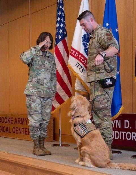 Facility Dogs’ Value Recognized with Service Commissioning/Enlistment