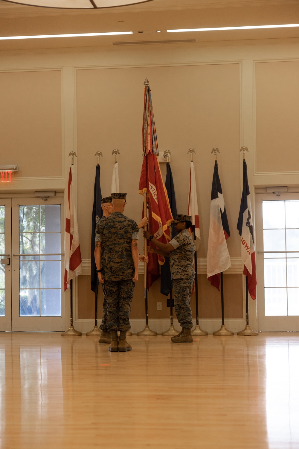 Combat Logistics Regiment 27 Change of Command Ceremony