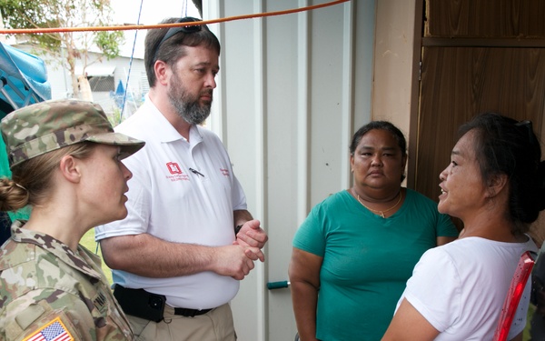 Task Force RISEUP completes 100th temporary, emergency roof installation in Guam