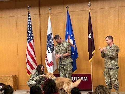 Facility Dogs’ Value Recognized with Service Commissioning/Enlistment