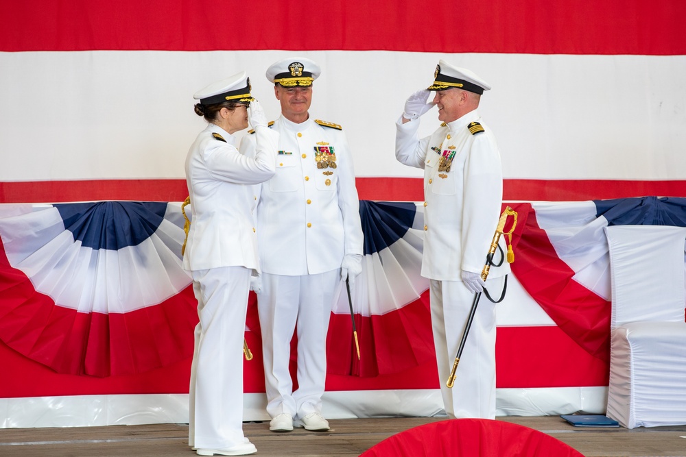 Capt. Jip Mosman Becomes Norfolk Naval Shipyard’s 111th Shipyard Commander