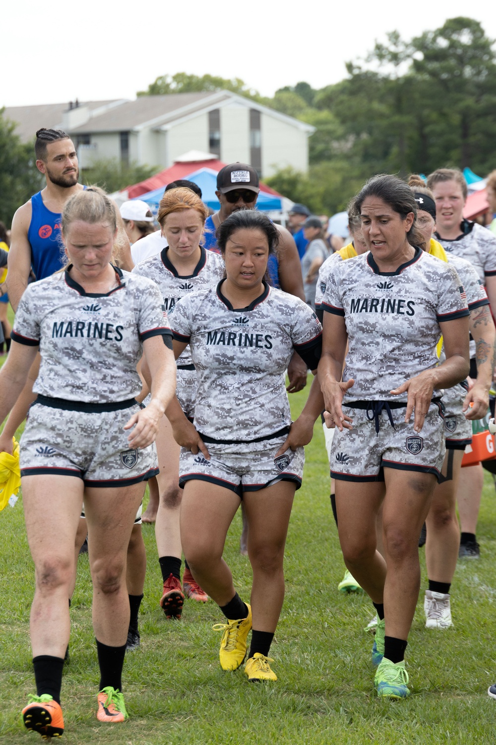 2023 All-Marine Women’s Rugby Team play during the 2023 Armed Forces Championship