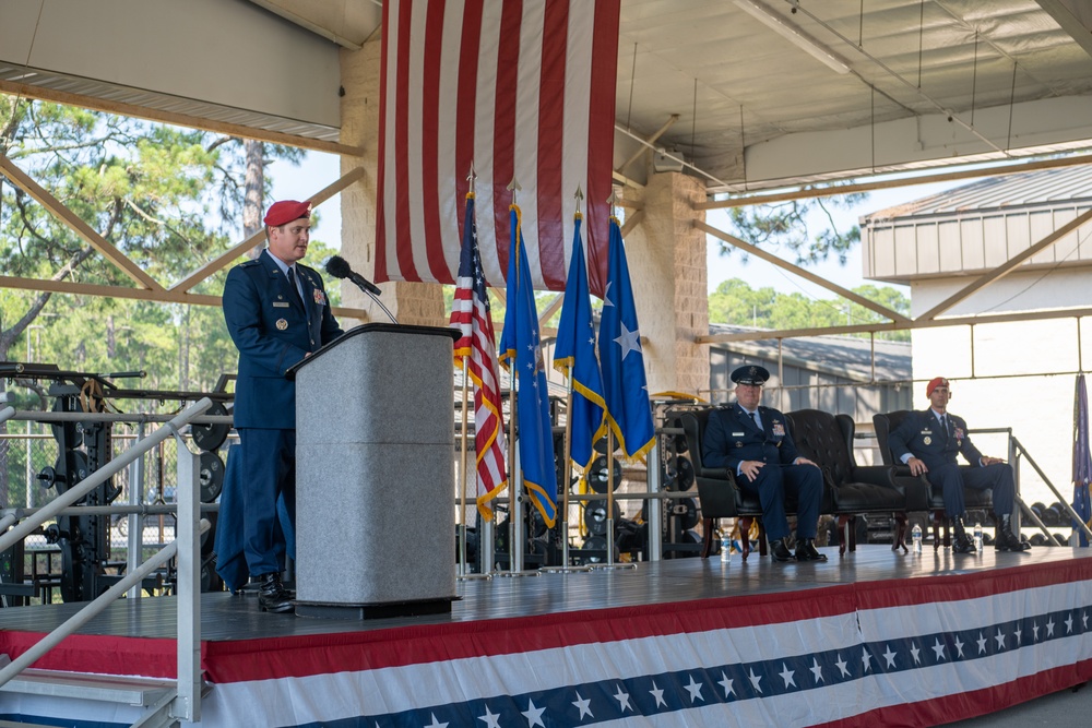 Magruder takes command of Special Tactics