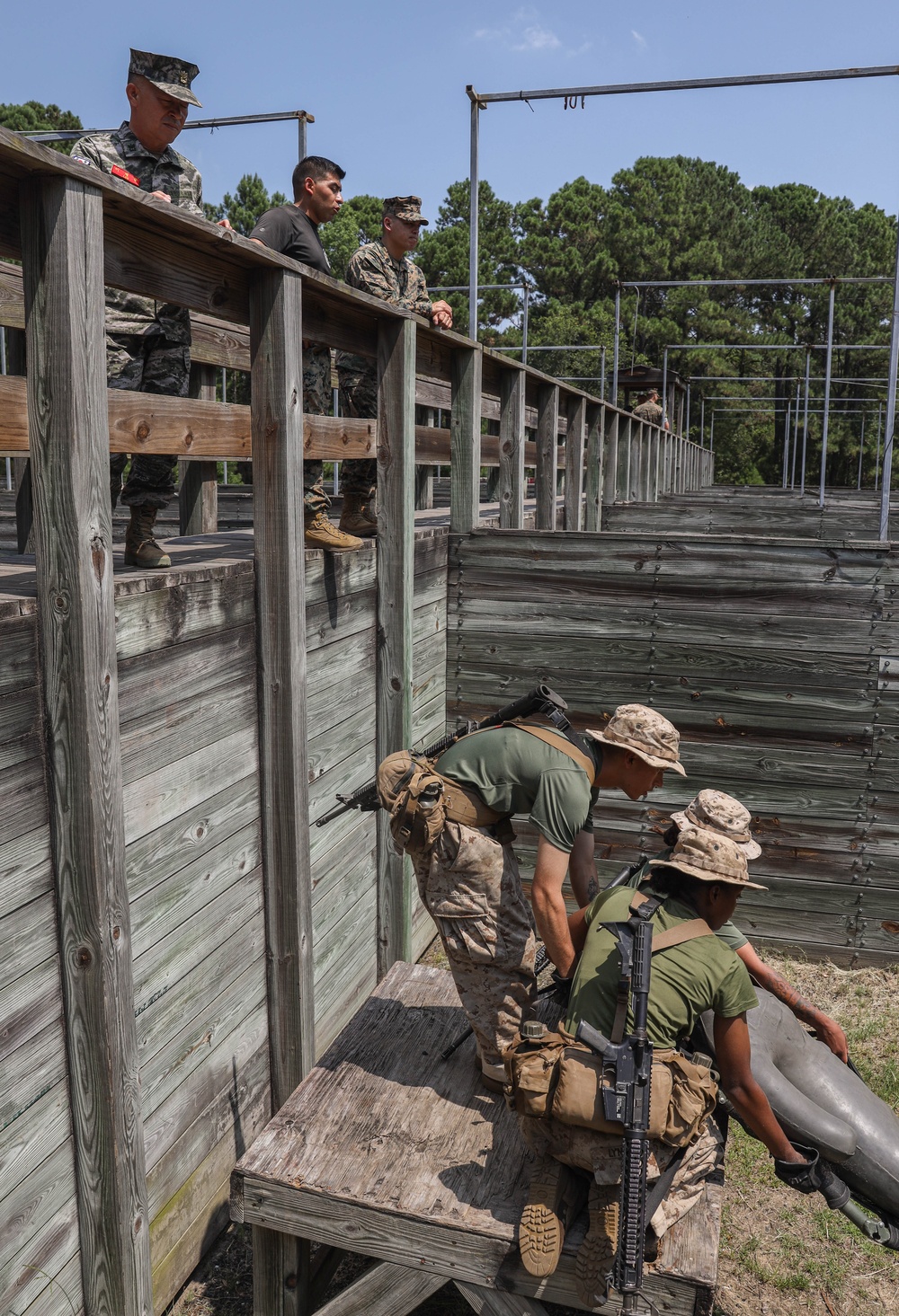 Republic of Korea Sergeant Major of the Marine Corps visits Parris Island