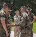 Republic of Korea Sergeant Major of the Marine Corps visits Parris Island