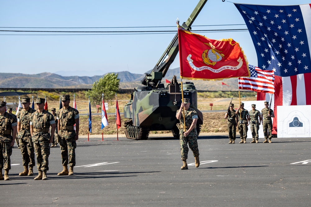 Weapons and Field Training Bn Change of Command