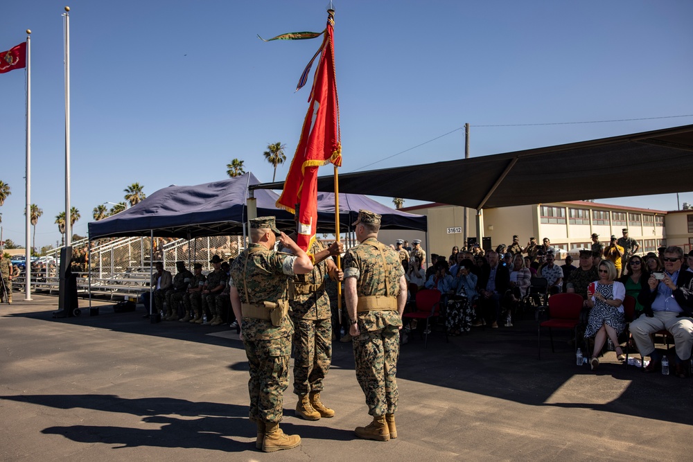 Weapons and Field Training Bn Change of Command