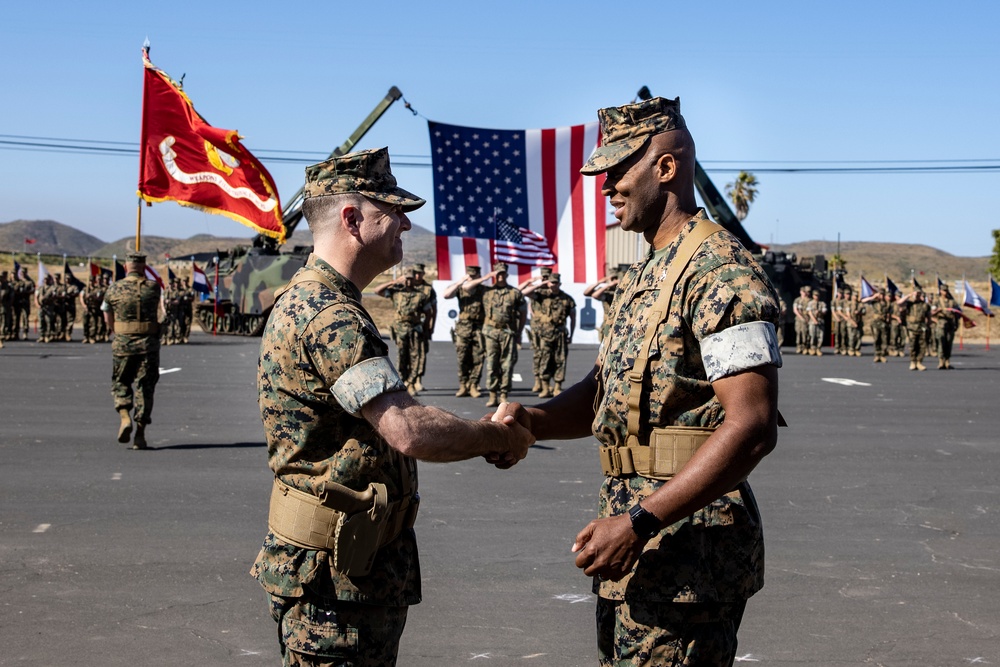 Weapons and Field Training Bn Change of Command