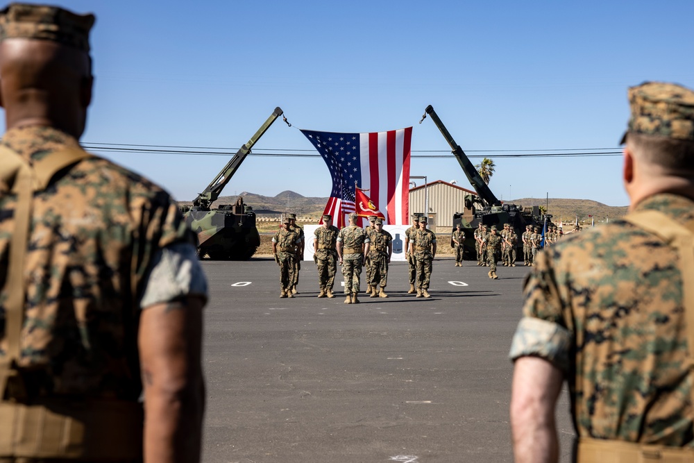 Weapons and Field Training Bn Change of Command