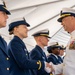 Coast Guard Cutter Alert holds change of command ceremony in Astoria, Oregon