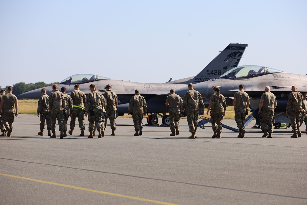 114th FW Supports Air Defender 2023