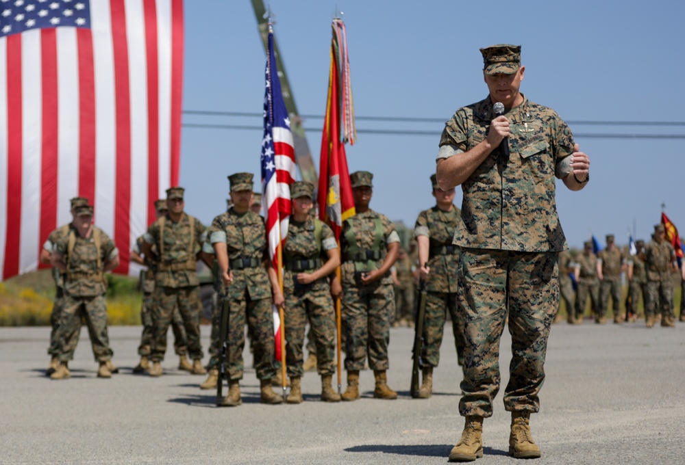 1st Intelligence Battalion Change of Command