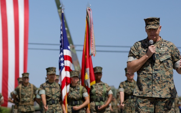 1st Intelligence Battalion Change of Command
