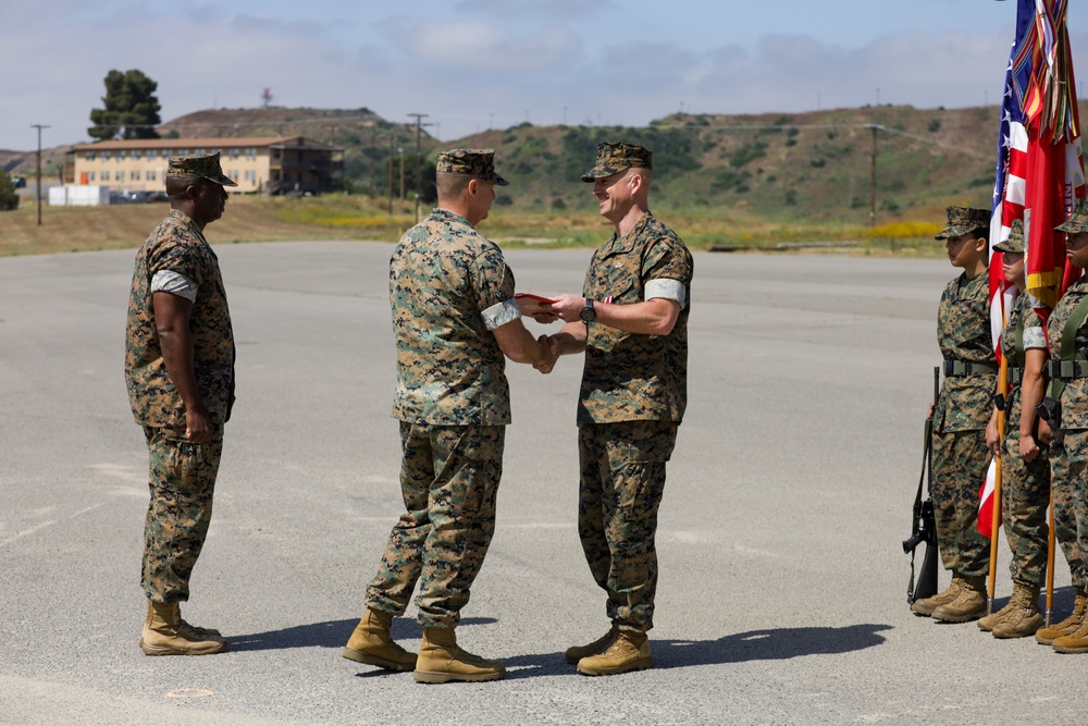 1st Intelligence Battalion Change of Command