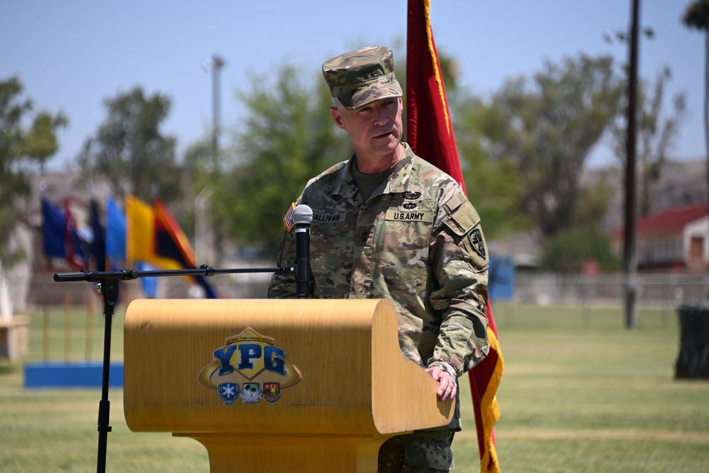 U.S. Army Yuma Proving Ground Change of Command Ceremony