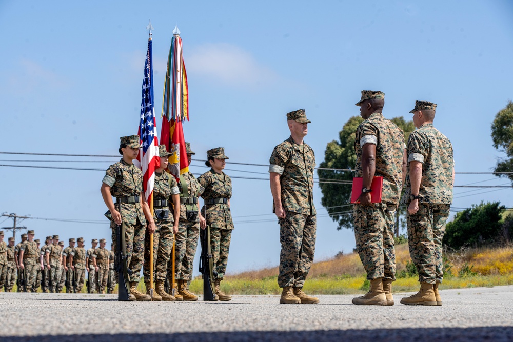 1st Intelligence Battalion Change of Command